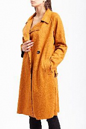 Плащ Favlux Faux Suede Trench Jacket